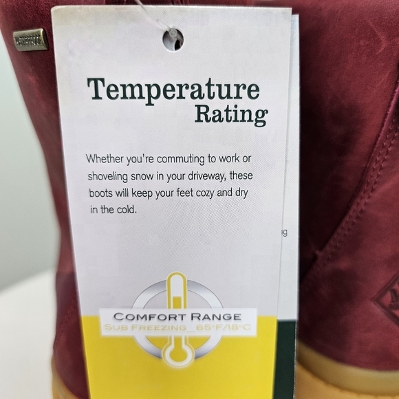 THE ORIGINAL MUCK BOOT COMPANY Muck Women's Liberty Wedge Boot BURGUNDY - Picture 14 of 16